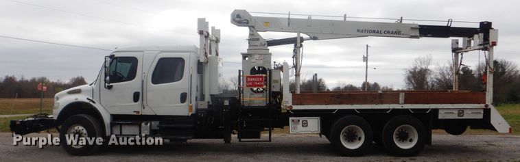 image for item HX9050 2010 Freightliner Business Class M2  crane truck