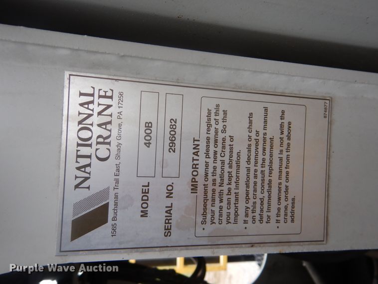 image for item HX9050 2010 Freightliner Business Class M2  crane truck