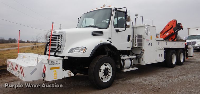 image for item HX9088 2010 Freightliner Business Class M2  crane truck