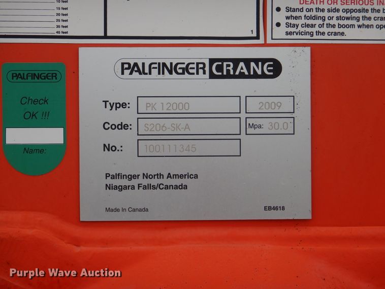 image for item HX9088 2010 Freightliner Business Class M2  crane truck