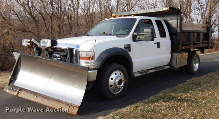 image for item HX9517 2008 Ford F550 Super Duty  SuperCab dump truck