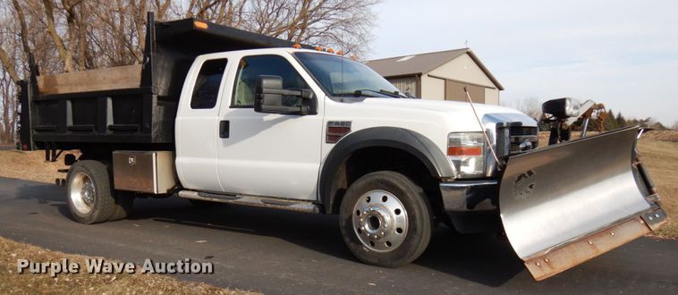 image for item HX9517 2008 Ford F550 Super Duty  SuperCab dump truck