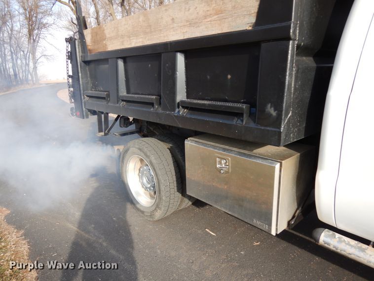image for item HX9517 2008 Ford F550 Super Duty  SuperCab dump truck