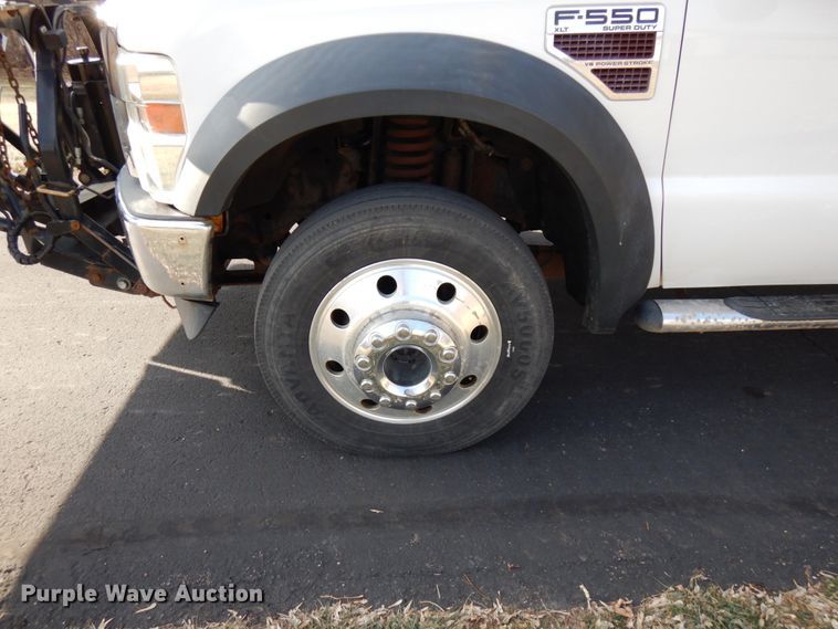 image for item HX9517 2008 Ford F550 Super Duty  SuperCab dump truck