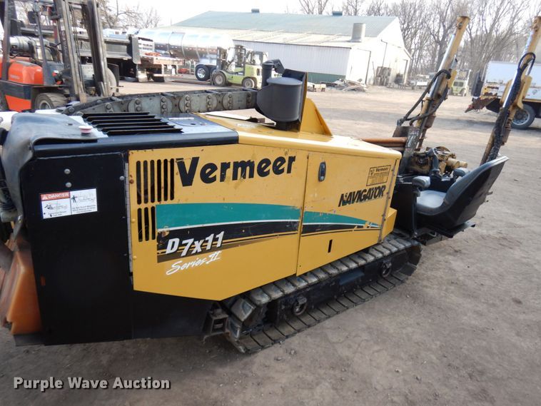image for item HX9522 2006 Vermeer D7X11 Series II  directional boring unit