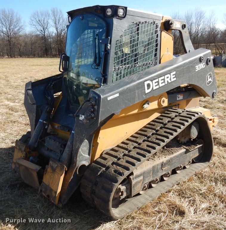image for item IG9037 2016 John Deere 331G  tracked skid steer loader