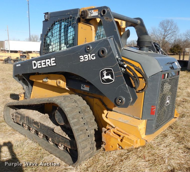 image for item IG9037 2016 John Deere 331G  tracked skid steer loader