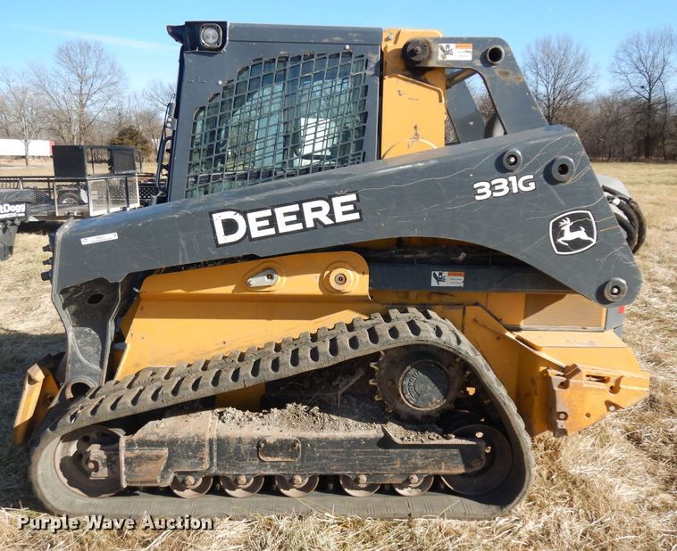 image for item IG9037 2016 John Deere 331G  tracked skid steer loader