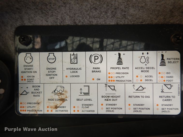 image for item IG9037 2016 John Deere 331G  tracked skid steer loader