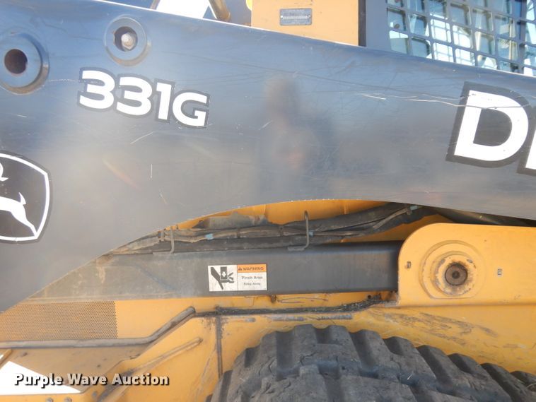 image for item IG9037 2016 John Deere 331G  tracked skid steer loader