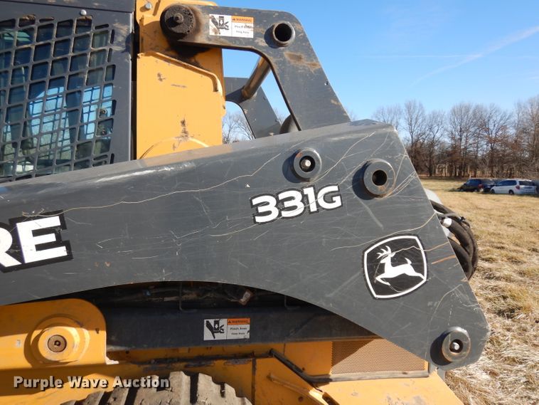 image for item IG9037 2016 John Deere 331G  tracked skid steer loader