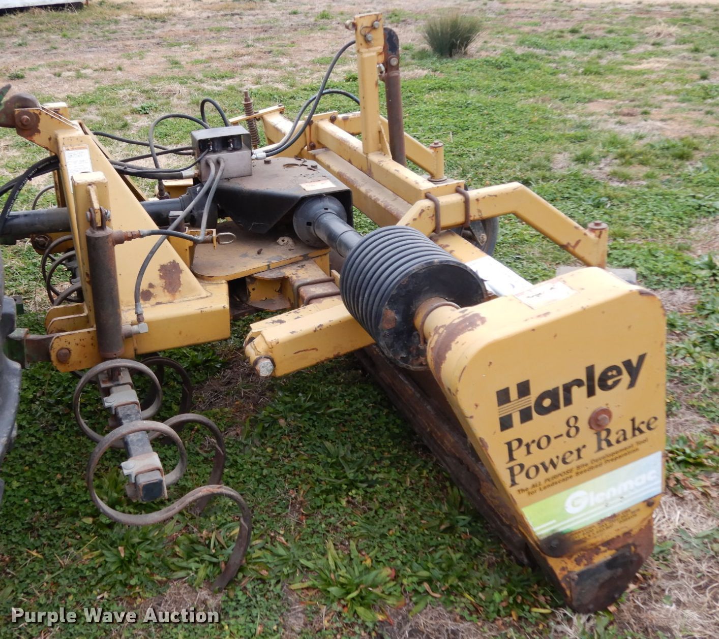 Harley Pro 8 power rock rake in Whitewright, TX Item DJ8158 sold