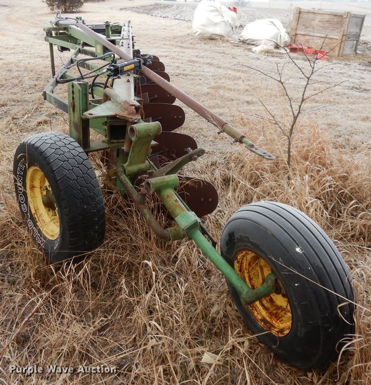 image for item DL2617 John Deere A1450 seven bottom plow