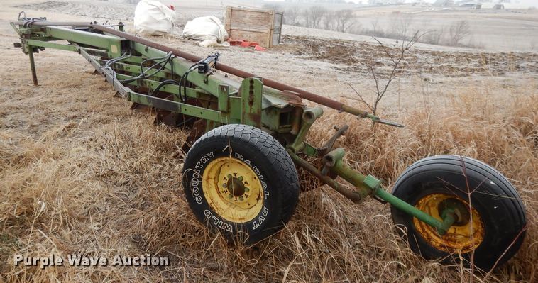image for item DL2617 John Deere A1450 seven bottom plow