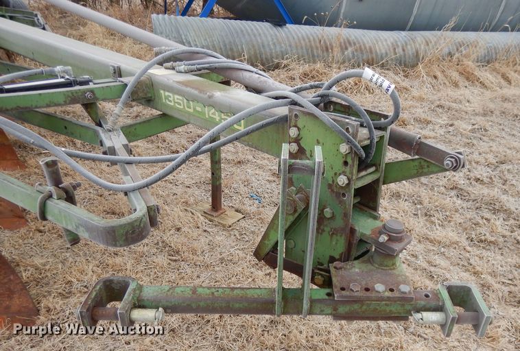 image for item DL2617 John Deere A1450 seven bottom plow