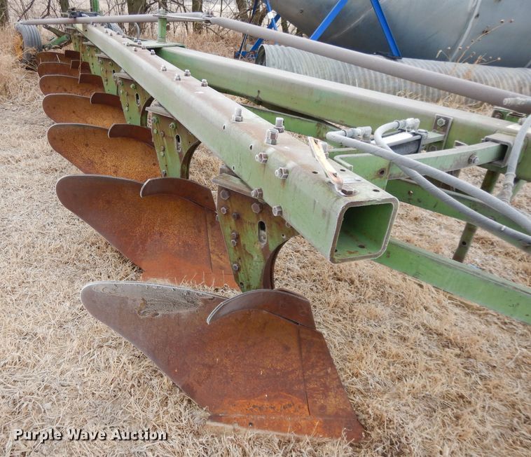 image for item DL2617 John Deere A1450 seven bottom plow