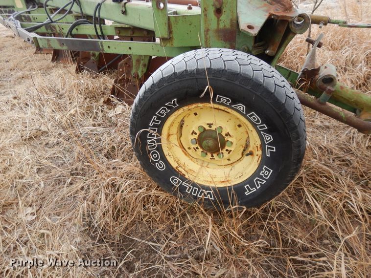 image for item DL2617 John Deere A1450 seven bottom plow