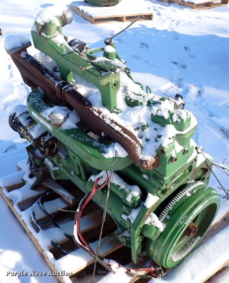 image for item HC9869 John Deere six cylinder diesel engine