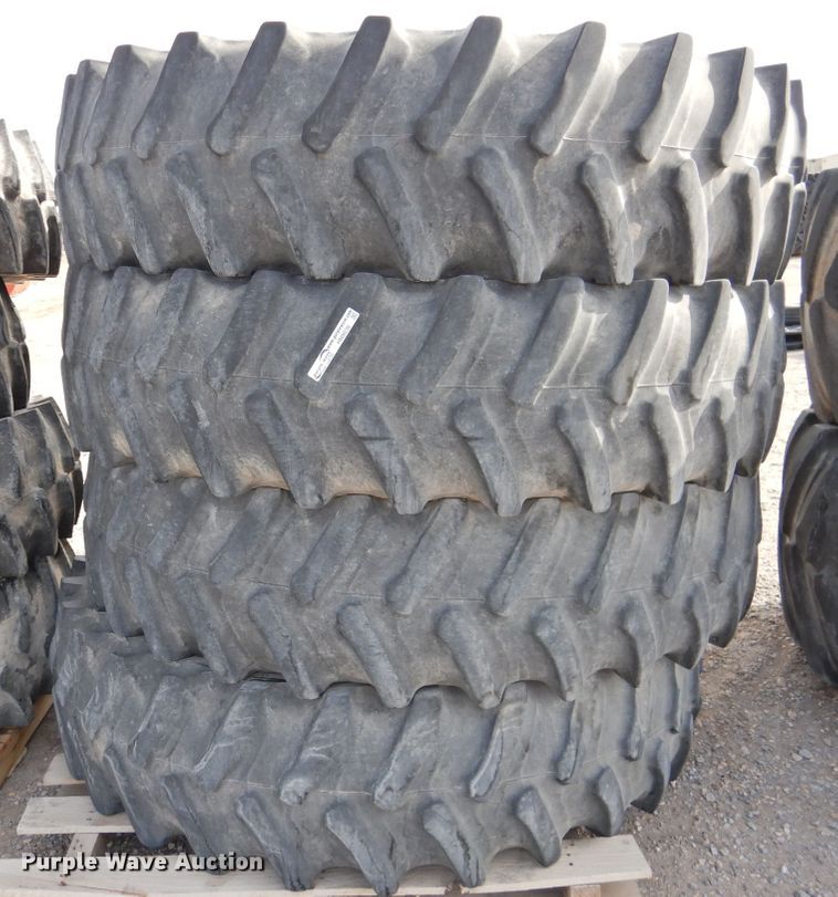 image for item HN9036 (4) Firestone 480/80R50 tires