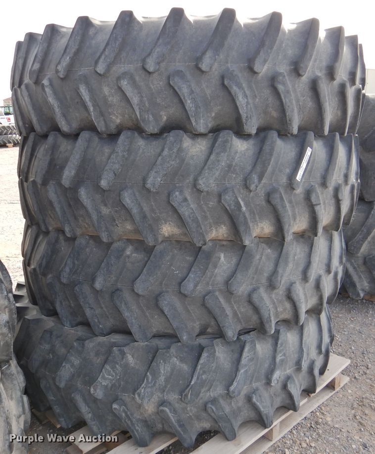 image for item HN9036 (4) Firestone 480/80R50 tires