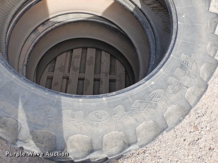 image for item HN9036 (4) Firestone 480/80R50 tires