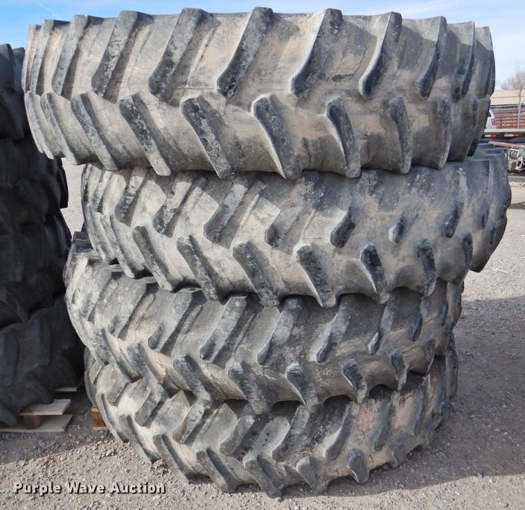 image for item HN9037 (4) Firestone 480/80R50 tires