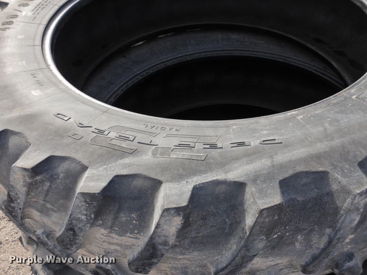 image for item HN9037 (4) Firestone 480/80R50 tires