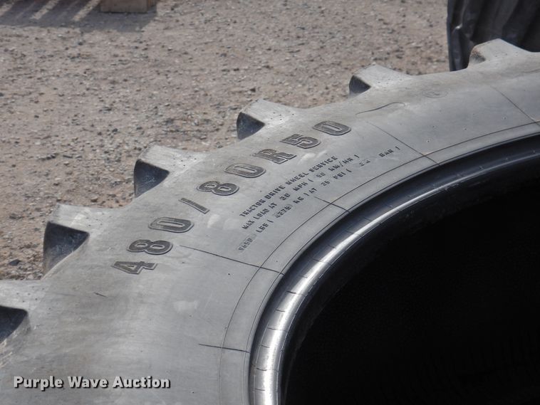 image for item HN9037 (4) Firestone 480/80R50 tires