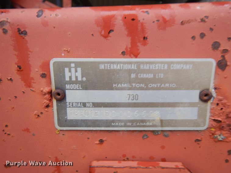 image for item IG9133 International 730  windrower