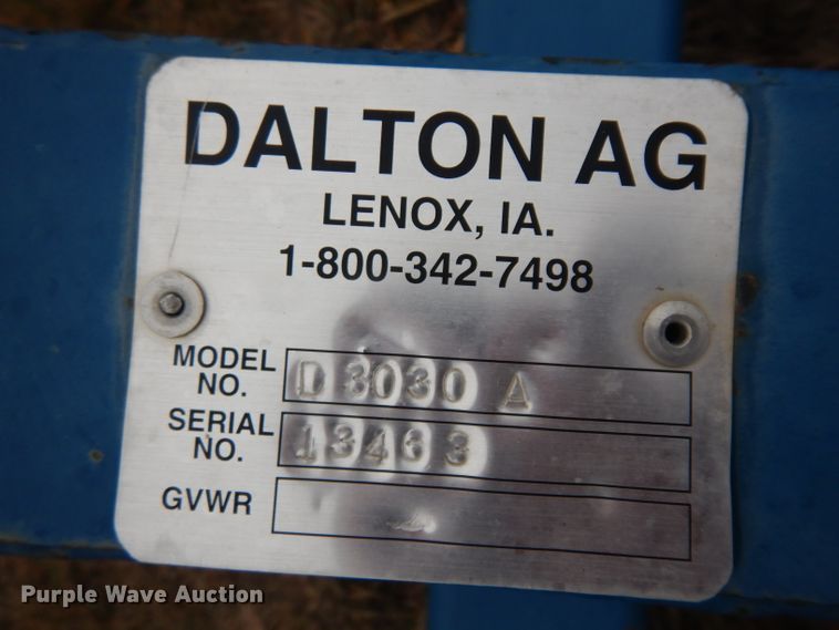 image for item IG9147 Dalton AG D3030A toolbar