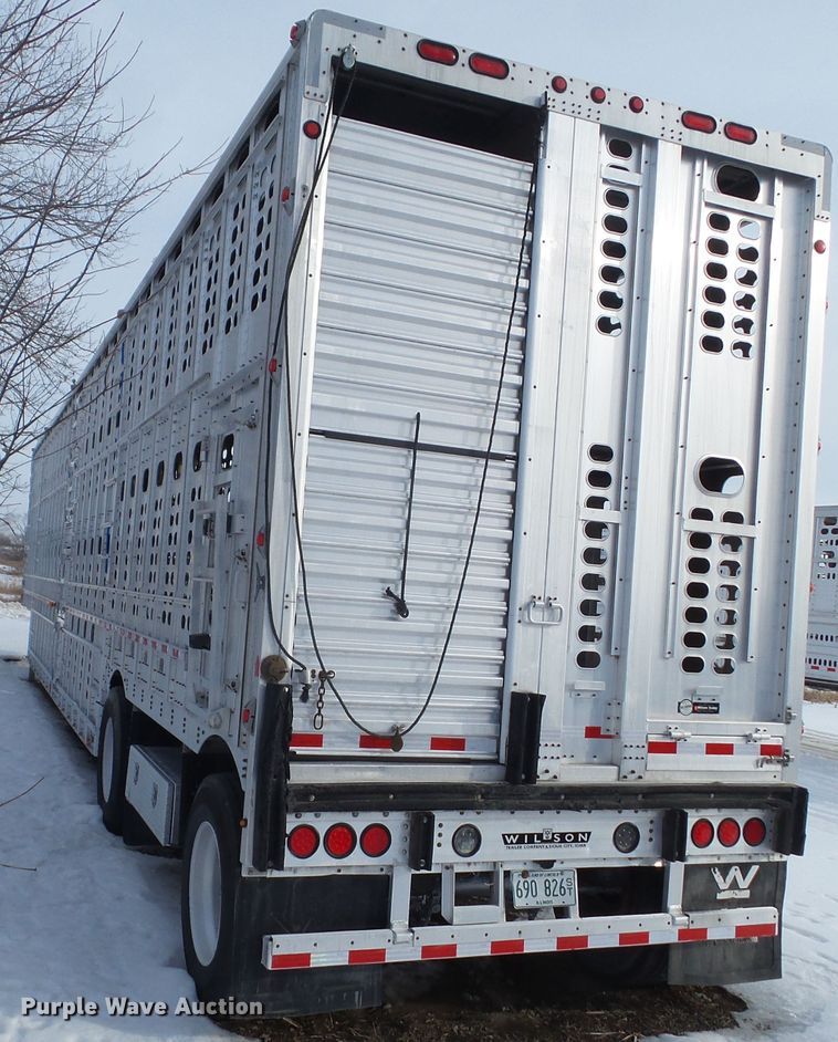 image for item DA7044 2013 Wilson PSDCL-402P livestock trailer