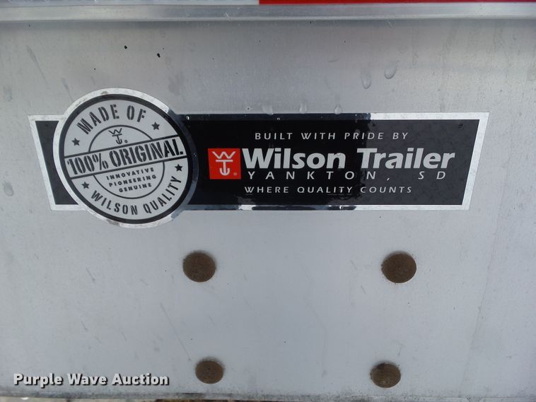 image for item DA7044 2013 Wilson PSDCL-402P livestock trailer