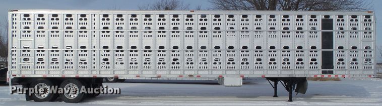 image for item DA7047 2005 Barrett livestock trailer