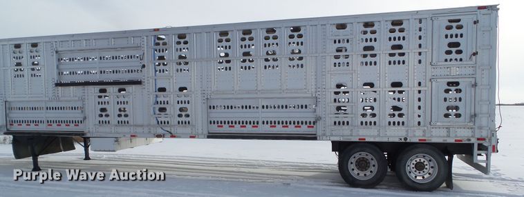 image for item DA7047 2005 Barrett livestock trailer