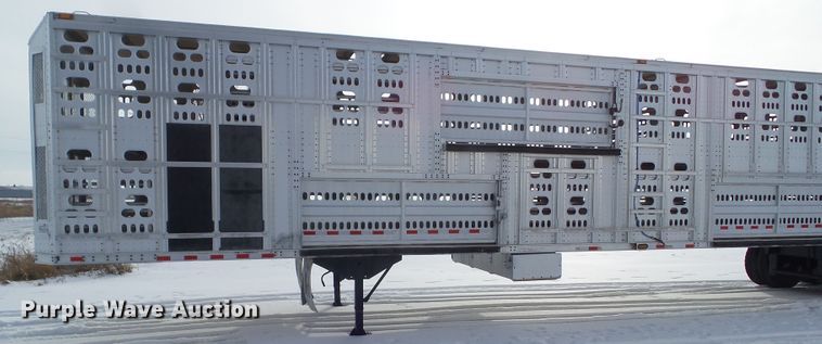 image for item DA7047 2005 Barrett livestock trailer