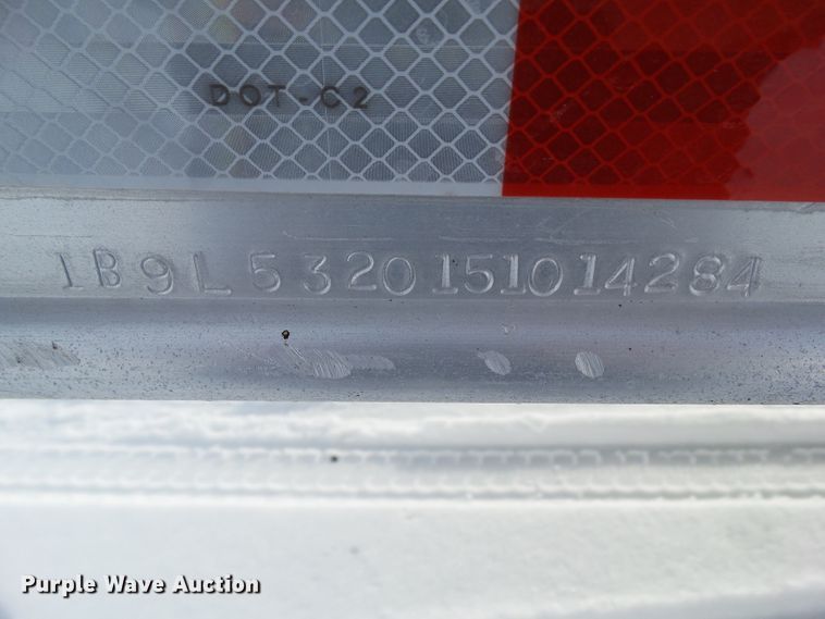 image for item DA7047 2005 Barrett livestock trailer