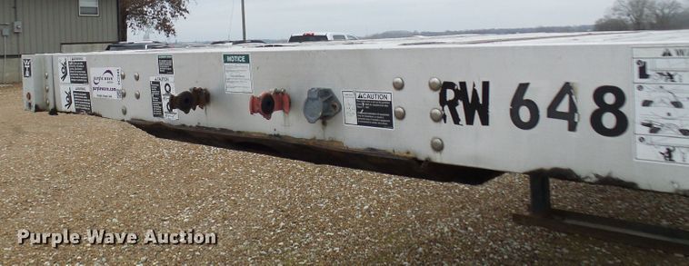 image for item DC2845 1999 Wilson CF-900  flatbed trailer