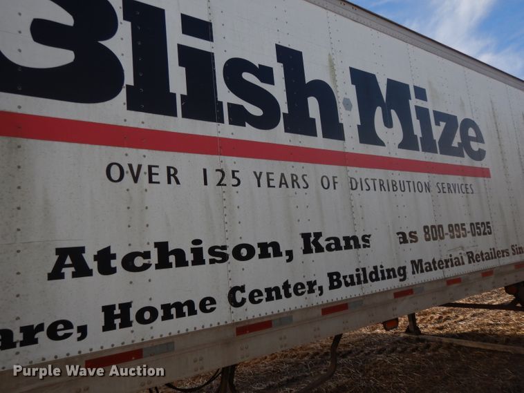 image for item DE2563 1996 Utility VS2DC dry van trailer