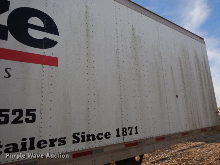 image for item DE2563 1996 Utility VS2DC dry van trailer