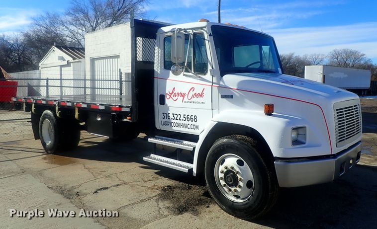 image for item DG2936 2002 Freightliner FL60  flatbed truck