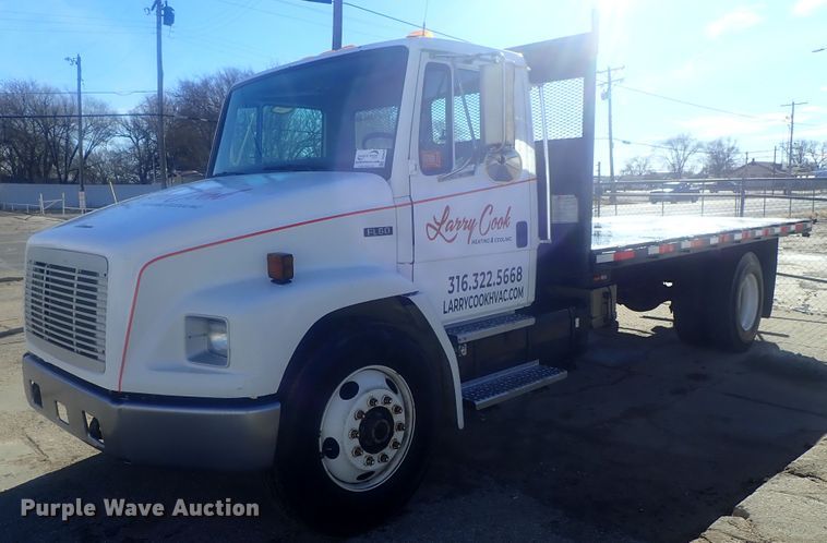 image for item DG2936 2002 Freightliner FL60  flatbed truck