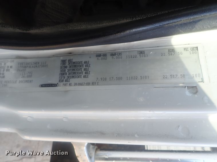 image for item DG2936 2002 Freightliner FL60  flatbed truck