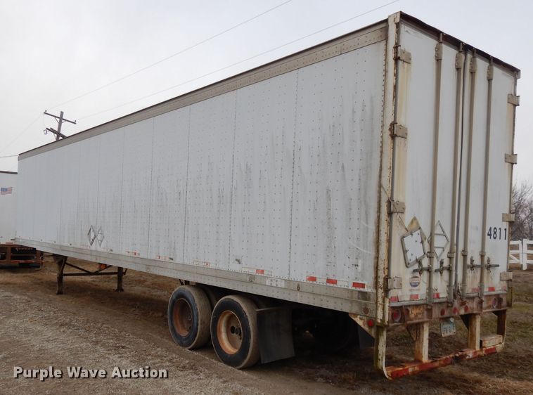 image for item DL2645 1999 Lufkin TF-IRST dry van trailer