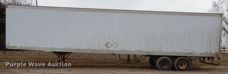 image for item DL2645 1999 Lufkin TF-IRST dry van trailer