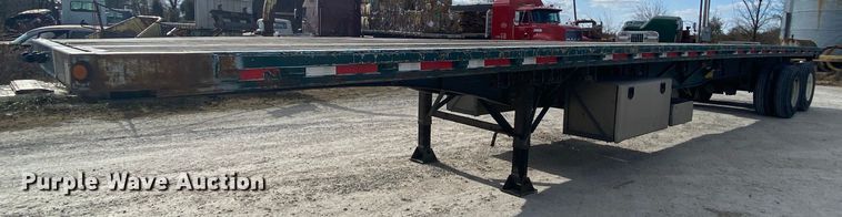 image for item EL9701 2005 Cheetah flatbed trailer