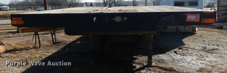 image for item GK9689 2003 SHBO STDK drop deck equipment trailer