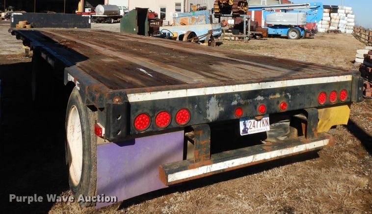 image for item GK9689 2003 SHBO STDK drop deck equipment trailer