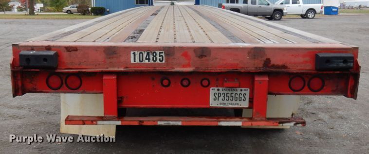 image for item HD9105 1995 Wilson CF-900 flatbed trailer