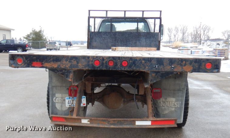 image for item HX9530 2000 Ford F650 dump flatbed truck