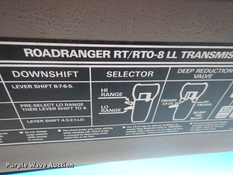 image for item DC8790 1998 Ford LTA9000  flatbed truck